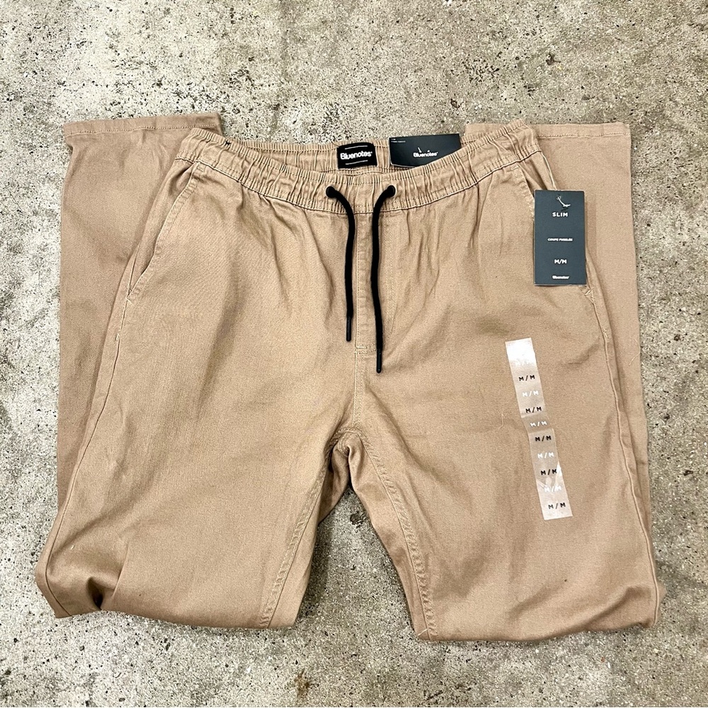 🧵Blue Notes🧵Slim Fit Stretch Jogger Pants